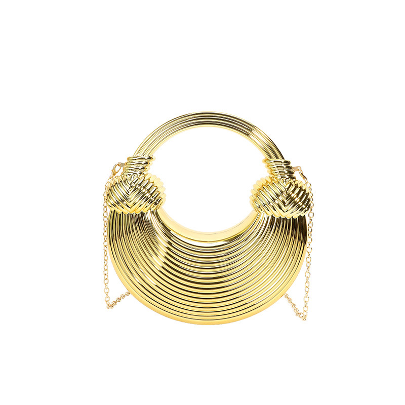 Bolsa tiracolo acolchoada em acrílico única para mulher, moda_voghion.com