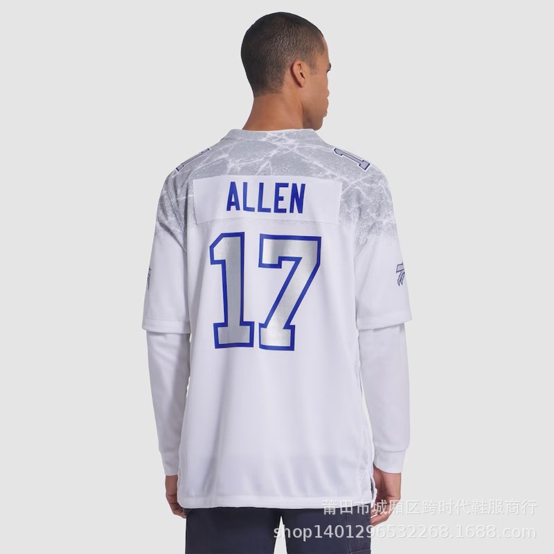 跨境亚马逊2025新赛季新款Buffalo Bills 比尔队#17 ALLEN 限量版|undefined