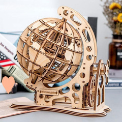 学生やティーンエイジャー向けの 3D 木製立体パズルモデル、手作り DIY クリエイティブで難しい組み立てブロックおもちゃ