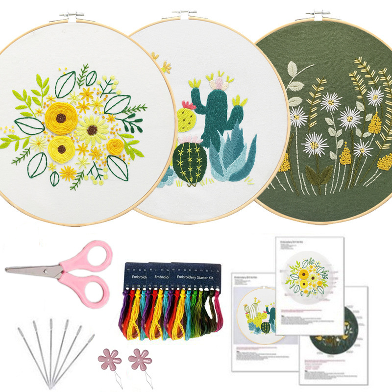 Kit de Bordado DIY para Principiantes para Sala de Estar image 12