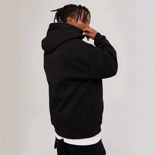 Solid Color Hooded Sweatshirt for Men and Women Autumn and Winter 2024 New American Fashion Loose Lazy Casual Heavy Jacket Top