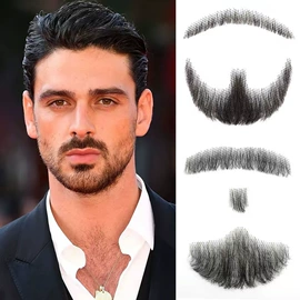 假发片;假发刘海;男士假发