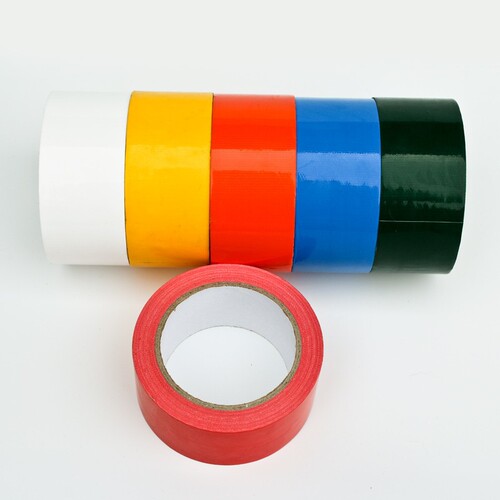 Colored single-sided cloth-based tape, mulch tape, high-viscosity carpet bonding floor warning stickers, marking edge sealing tape