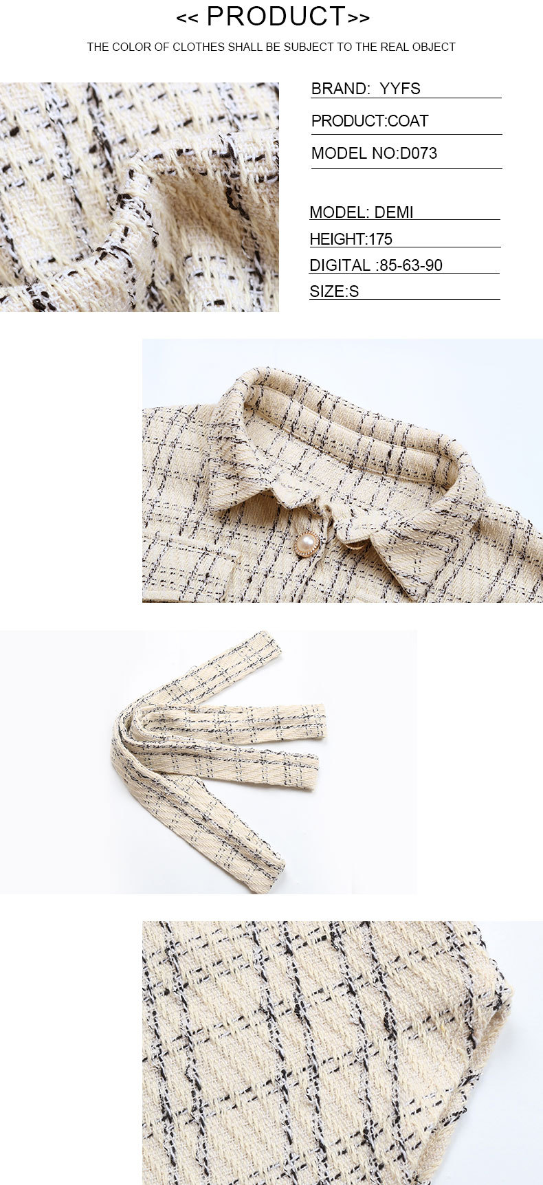 autumn and winter new fashion women's long plaid shirt jacket_voghion.com