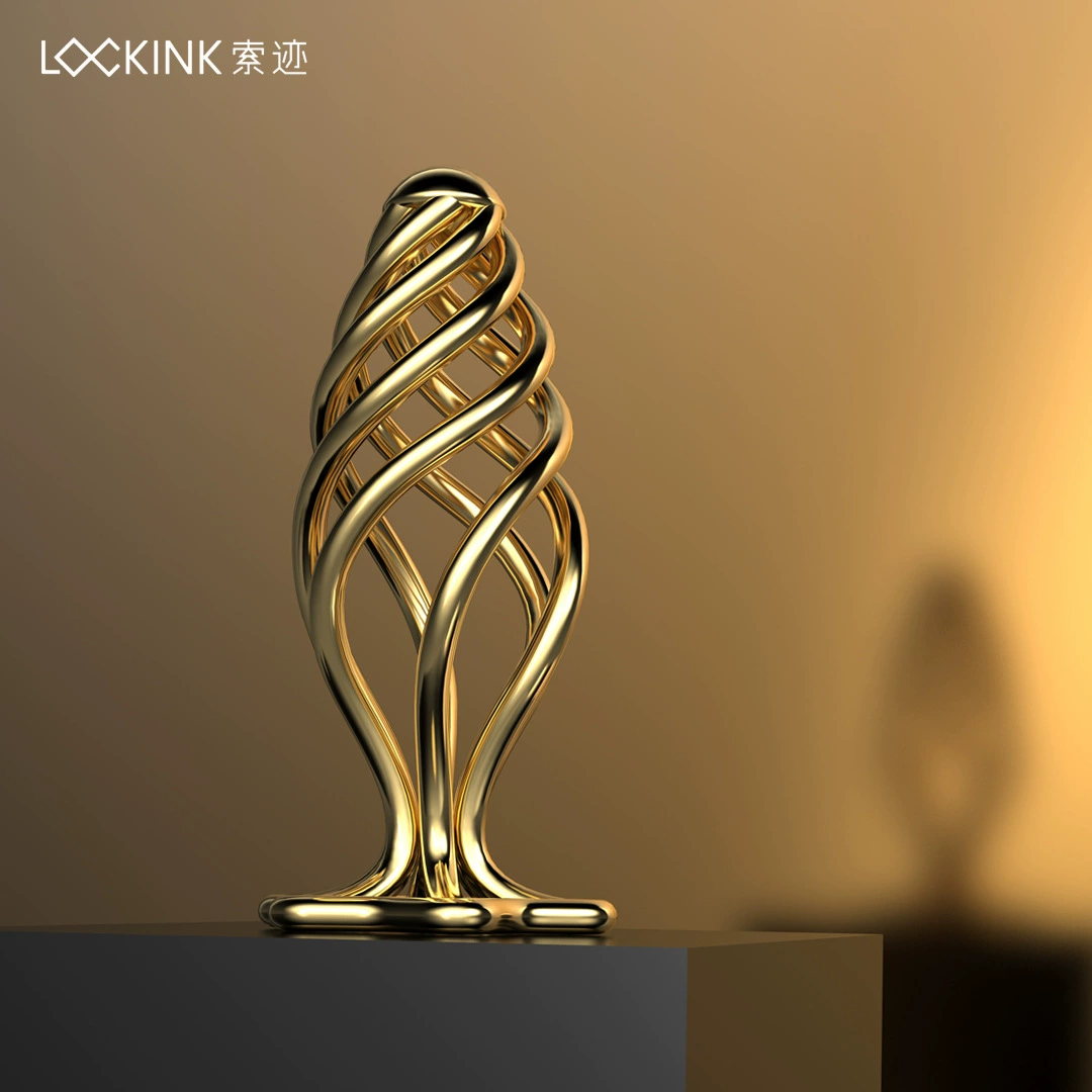 Кабельный стимулятор Lockink Samanda, секс-игрушка для анальной стимуляции, металлическая анальная пробка для мужчин и женщин, SM туннель