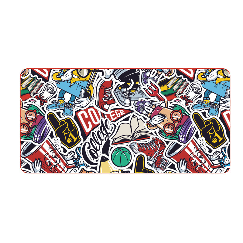 Cross-Border European and American Trendy Retro Tattoo Bath Towel Gym Sports Large Towel Quick-Drying Water-Absorbent Swimming Bath Towel