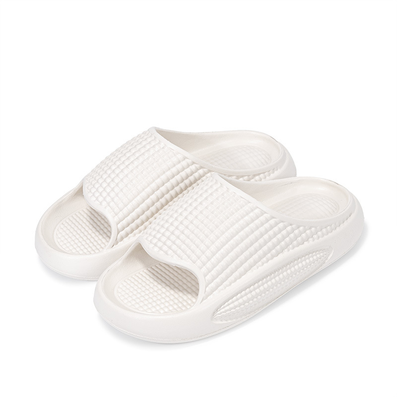 Nuevas zapatillas de pareja al por mayor zapatillas de piso grueso interior para hombres y mujeres para usar zapatillas frías de baño suave image 8