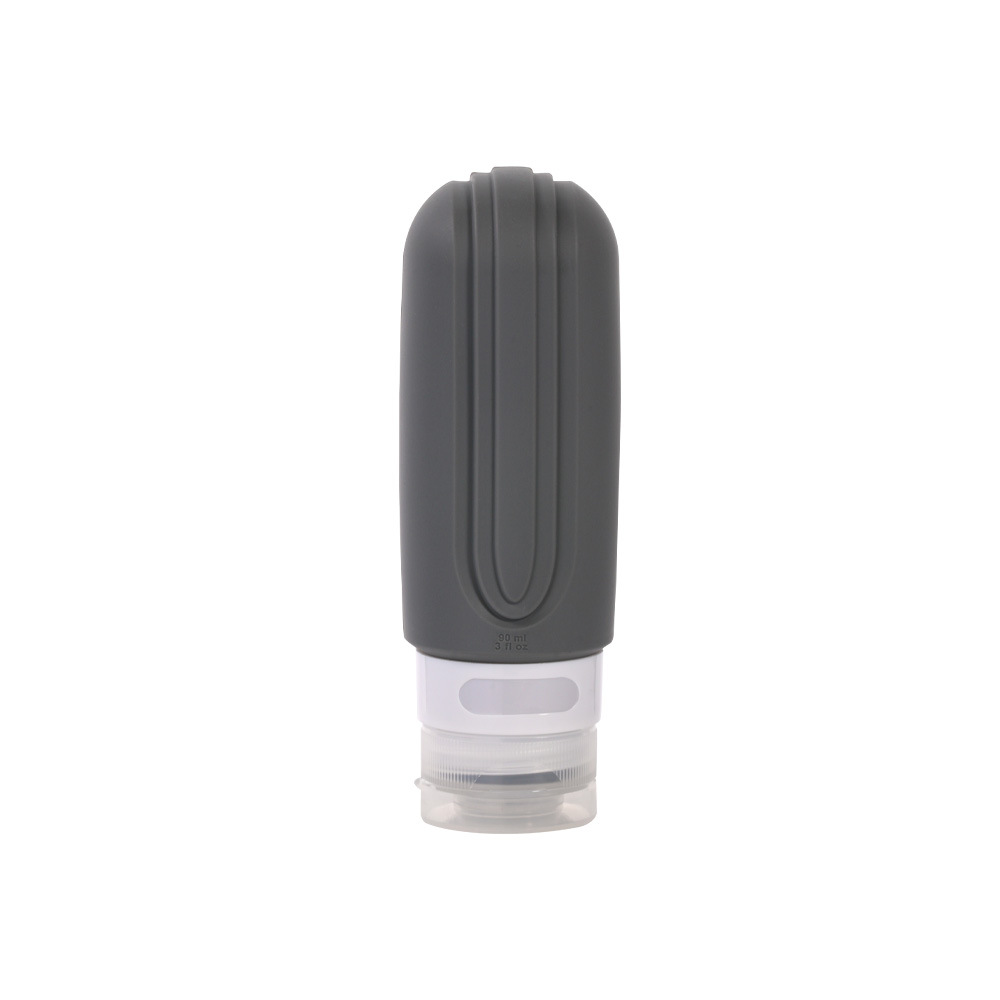 90ml; botella de mezcla negra clara - flecha; silicona ecológica