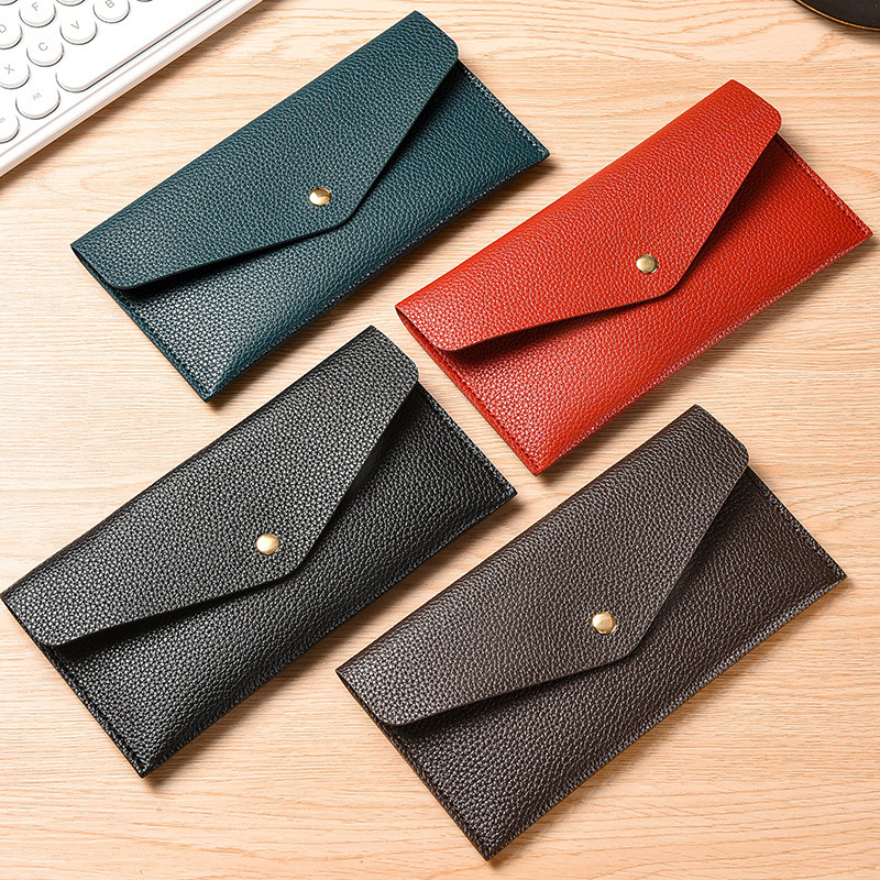 New Women's Wallet Long Thin Clutch Bag Simple Fashion Large Capacity Soft Pickup Card Bag Mobile Phone Bag Wallet New Women's Wallet Long Thin Clutch Bag Simple Fashion Large Capacity Soft Pickup Card Bag Mobile Phone Bag Wallet