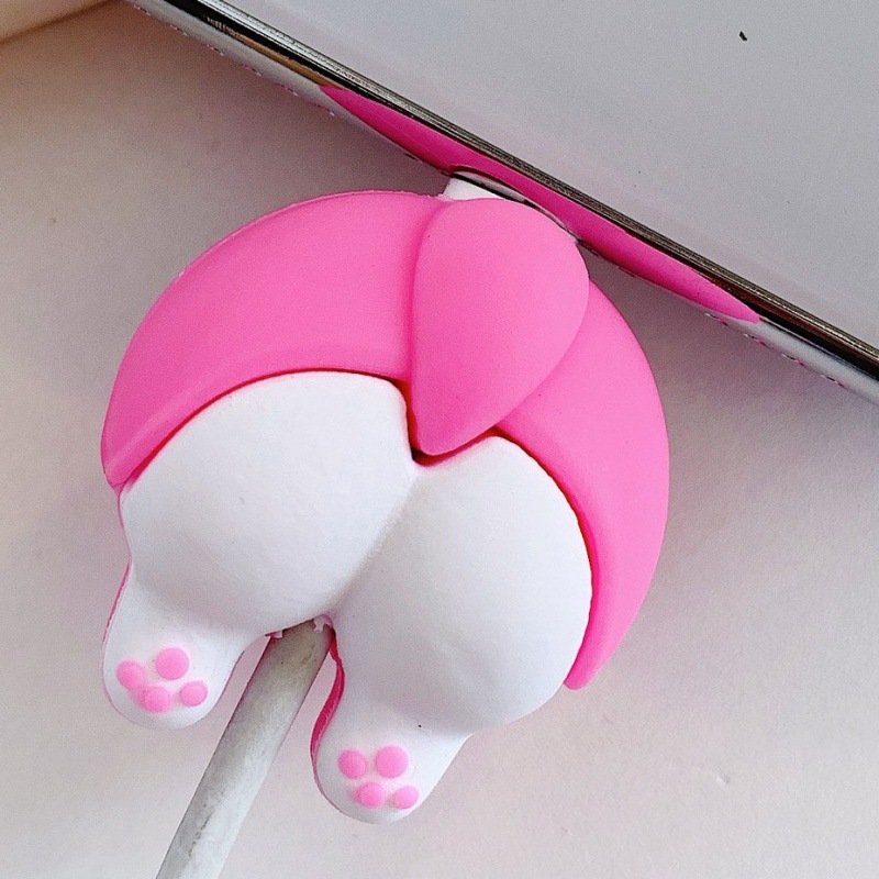 Aplicable a la cubierta protectora del cable de datos de Apple Android cubierta protectora del cable de carga