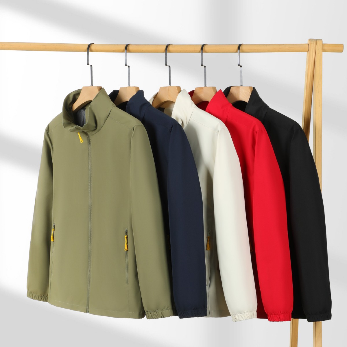 Workwear Custom-Made Jackets, Autumn and Winter Thin Jackets, Corporate Group Workwear Jackets, 4S Store Custom-Made Printed Logos