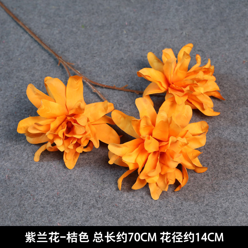 オレンジ造花結婚式結婚式会場レイアウト小道具手持ち花造花花束講堂装飾造花卸売|undefined