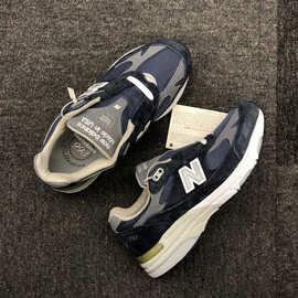 莆田高版nb993藏青色男女款运动慢跑步鞋纯原复古轻便透气老爹鞋