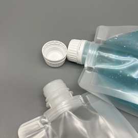 源头厂家直销300-500ml铝箔吸嘴袋 果汁包装袋食品安全自立吸嘴袋