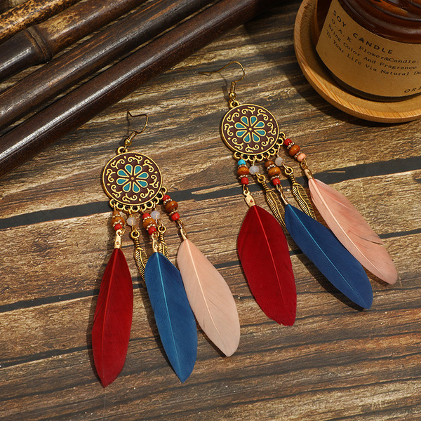 retro earrings