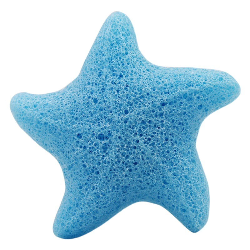 Натуральная губка для купания младенцев, губка для мытья лица новорожденных, оптом