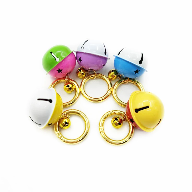 Питомец большой колокольчик большая живая Пряжка цветной колокольчик большая собака золотистый ретривер Лабрадор анти-потеря большой колокольчик