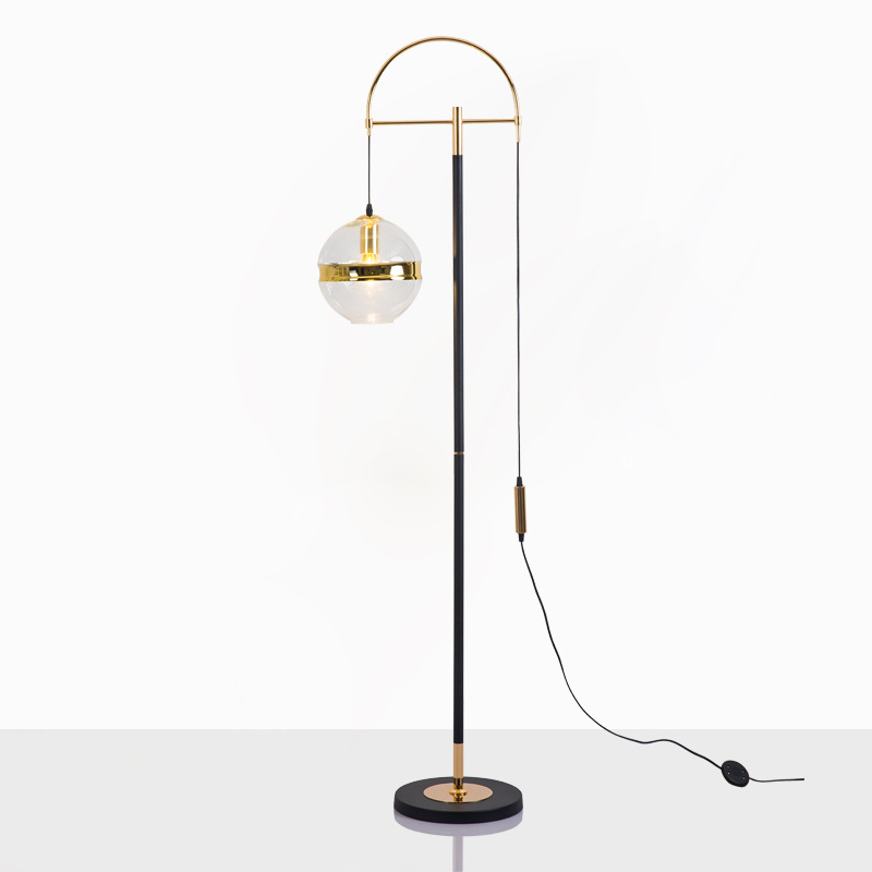 Postmodern Minimalist Creative Living Room Nordic Bedroom Sofa Coffee Table Art Study Room Decoration Lifting Glass Floor Lamp