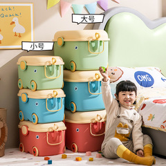 子供用おもちゃ収納ボックス赤ちゃん整理ボックス収納バスケットリビング家庭用漫画服積み木ごみ収納ボックス