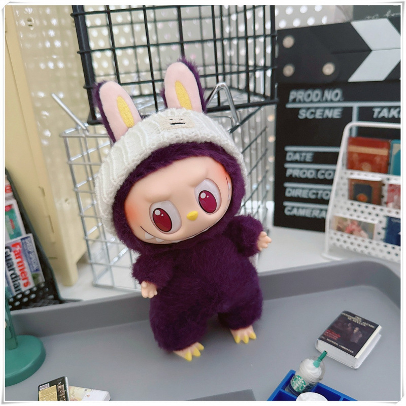 Labubu ベビー服ラブブ第一、第二、第三世代ペンダント 10-15 センチメートル綿人形ユニバーサルスウェットシャツスポーツスーツ|undefined