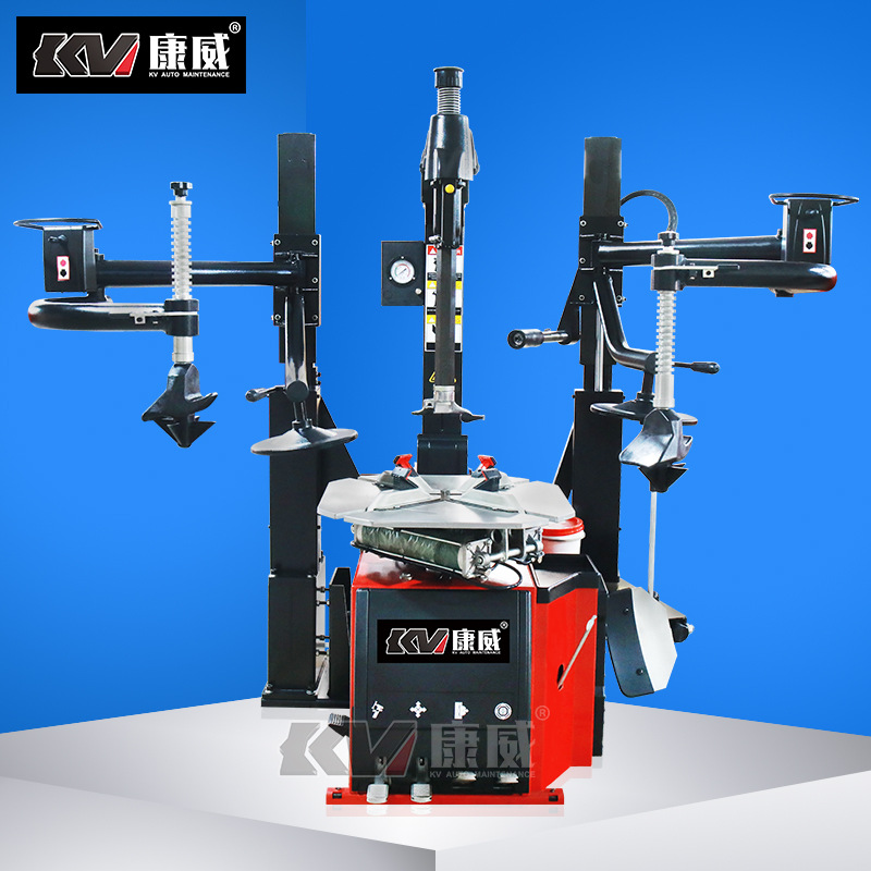 汽车轮胎拆装机铲车康威汽保扒胎机拆胎机后仰臂拆防爆拆装大车
