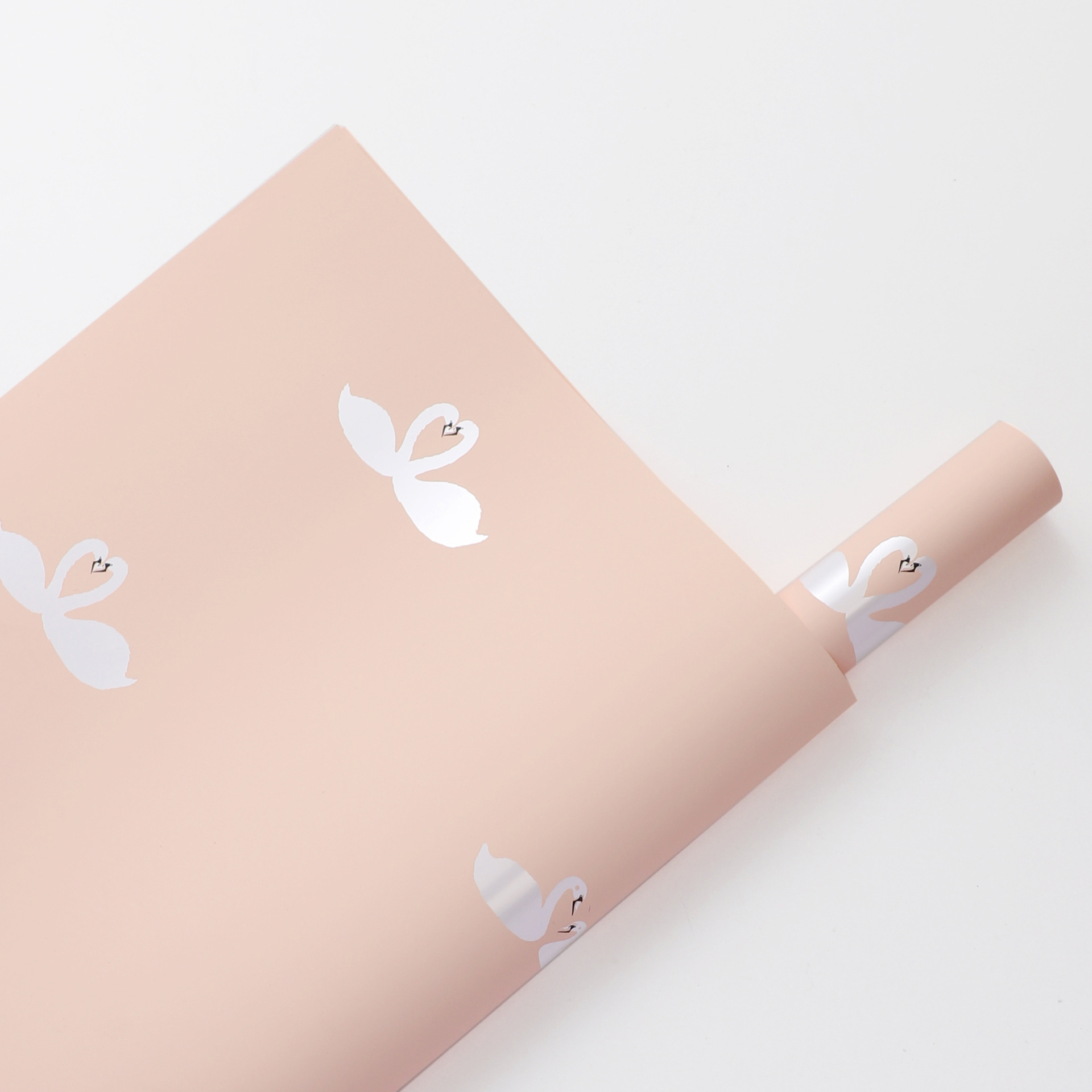 Li Zhi Ran día de San Valentín cisne danza papel de embalaje de flores florista impermeable ramo de flores papel de embalaje