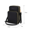 Polyurethane capacious one-shoulder bag, universal mobile phone, 2020, Korean style, touch screen