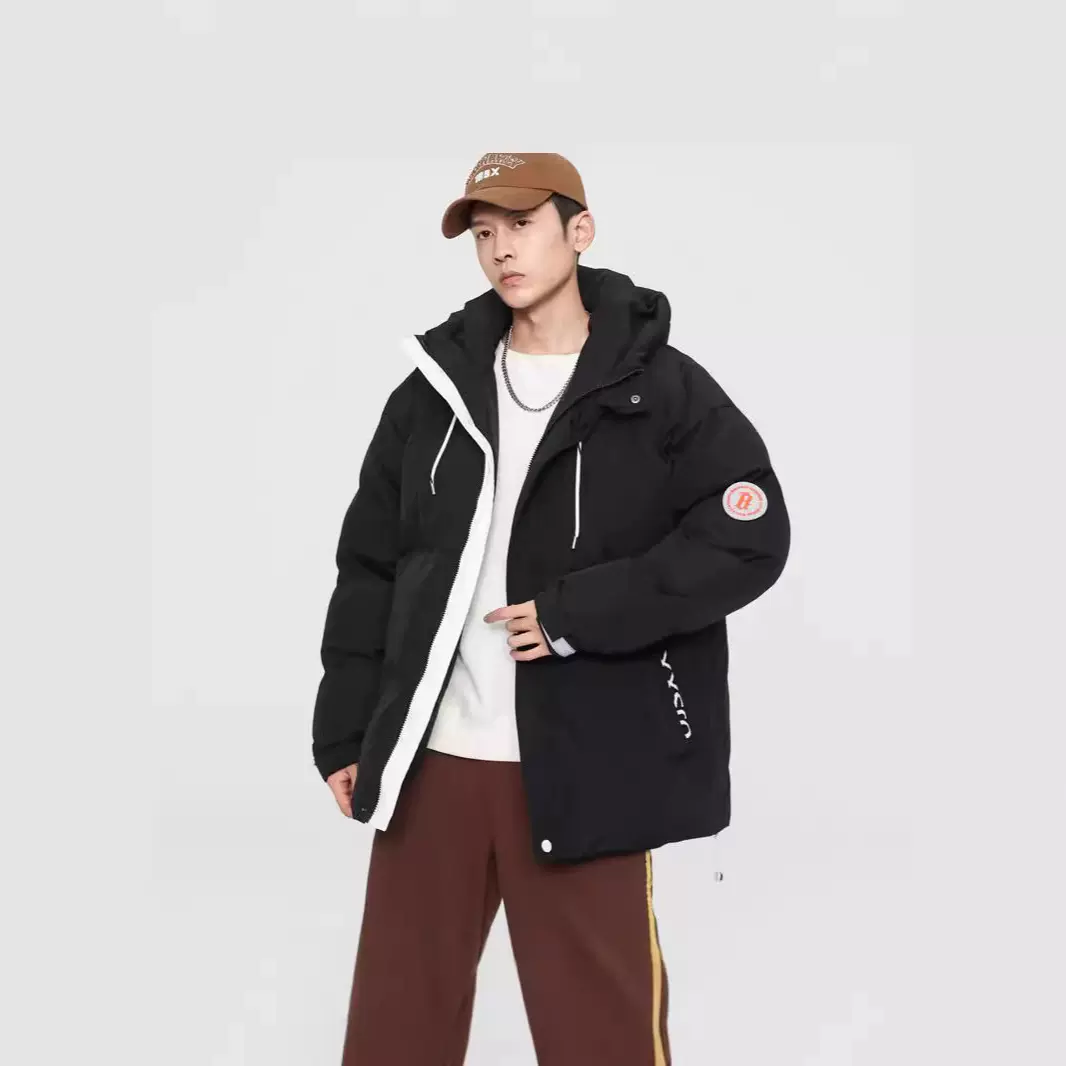 潮牌羽绒棉衣男冬季情侣款棉服时尚宽松保暖外套加厚百搭休闲棉袄