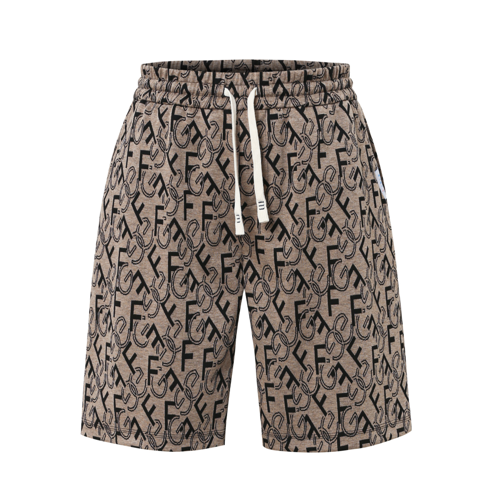 2026 Summer New Style Street Hip-Hop Sports Slightly Elastic Loose Shorts with Elastic Band Five-Point Men's Casual Shorts