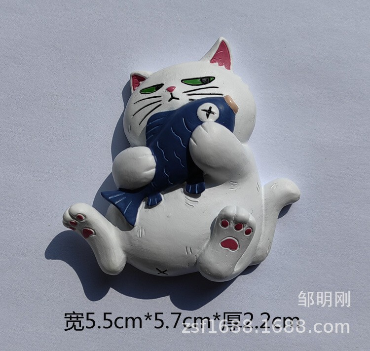 冷蔵庫は猫の冷蔵庫を貼って樹脂の部品の冷蔵庫を貼って卸売りの携帯電話の携帯電話の部品の冷蔵庫の装飾品を貼ります。|undefined
