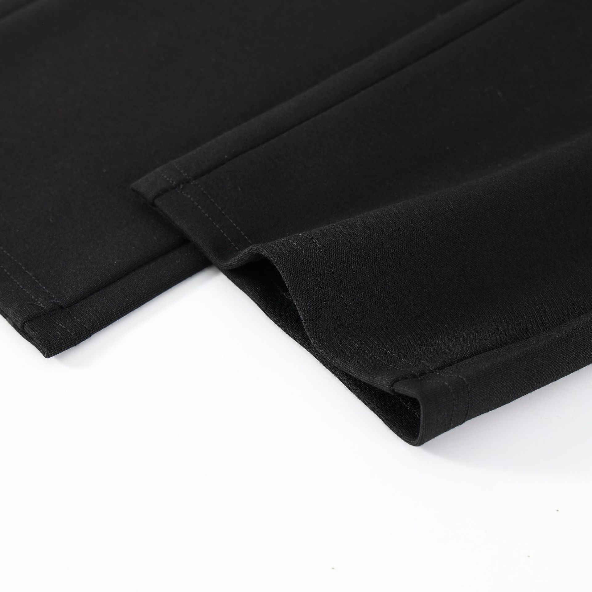 2025 cintura elástica para hombre abuelo primavera y otoño cintura alta pantalones largos profundos papá gordo talla grande pantalones gordos hombres