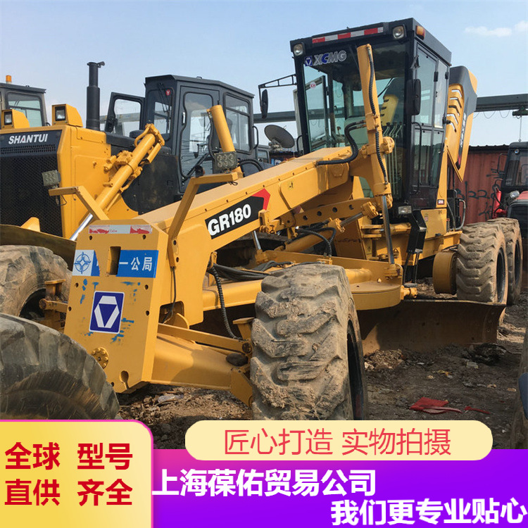 二手徐工平地机市场 性能稳定 车况良好 操纵流畅 刮平机215/180