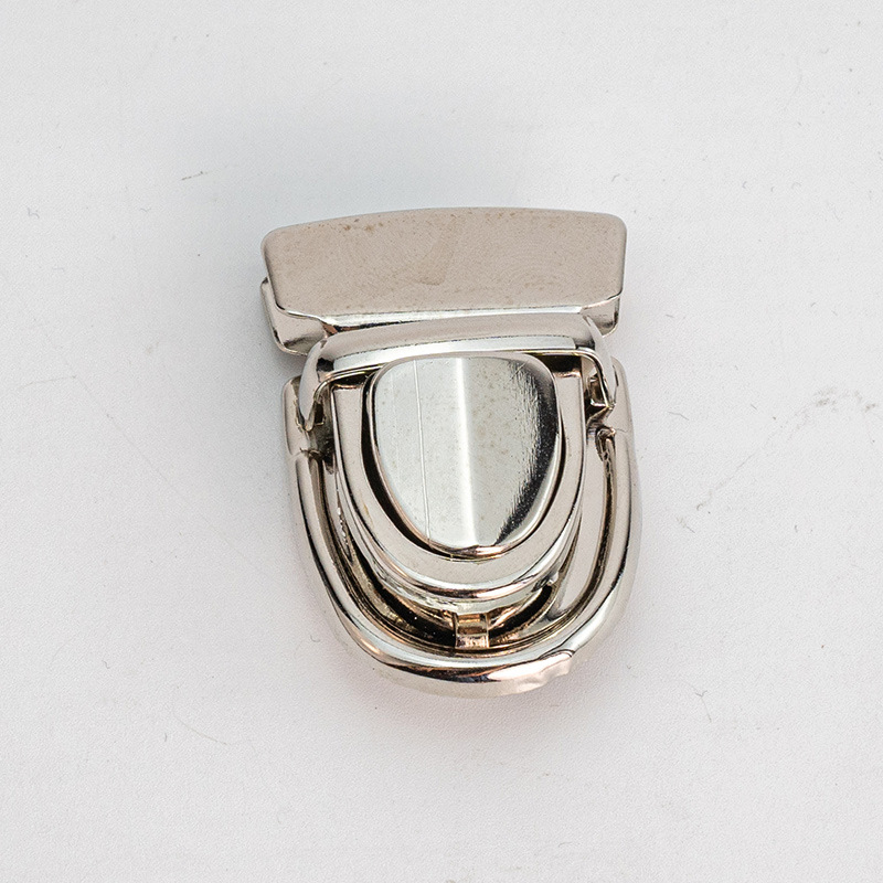 Cerradura de metal de moda, pasador, cerradura de equipaje, cerradura de librería, cerradura de cuero, cerradura de teléfono móvil, cerradura de pico de pato, hebilla de metal