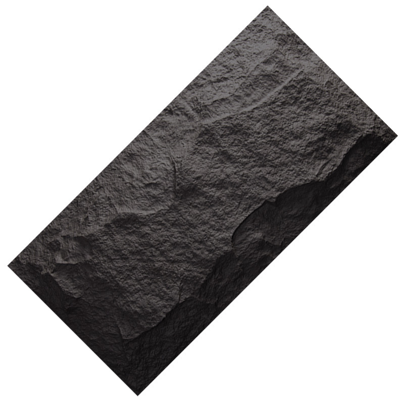 Fábrica en stock pu piedra piel seta piedra luz piedra cultural pared exterior ladrillo TV pared de fondo simulación placa grande ladrillo cultural