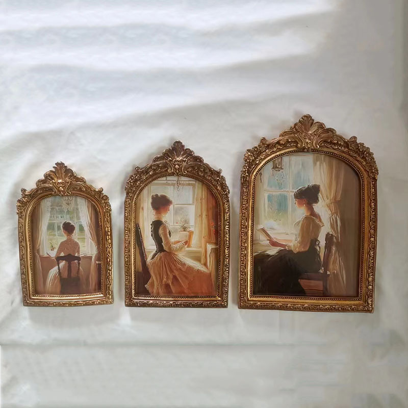 European style retro photo frame creative table resin photo frame 6 inch 7 inch 8 inch ornaments do old picture frame decoration European style retro photo frame creative table resin photo frame 6 inch 7 inch 8 inch ornaments do old picture frame decoration