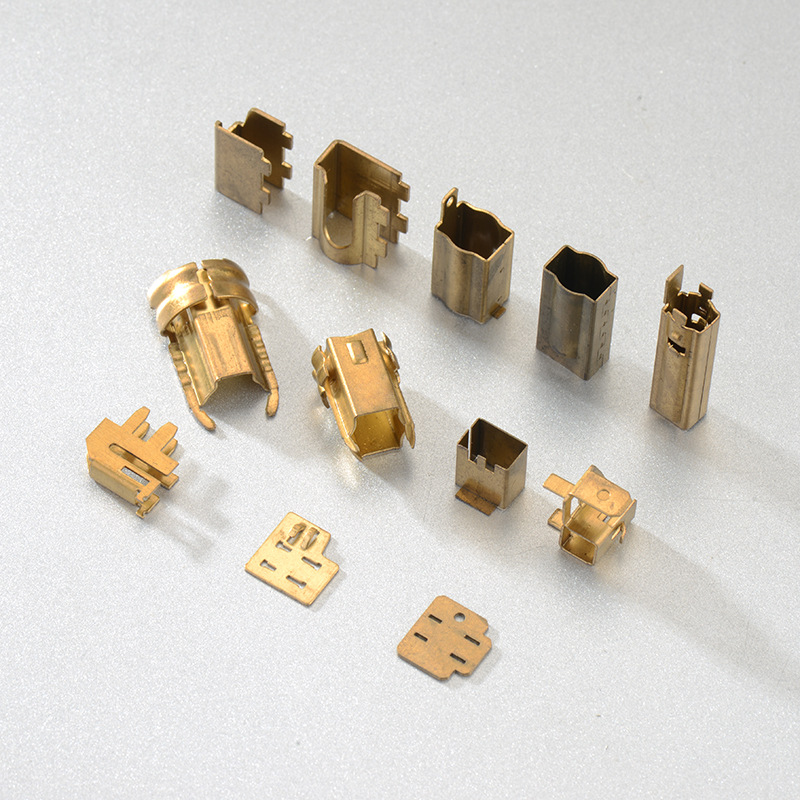 余姚厂家定制各种五金配件纯铜碳刷端子冲压加工模具来图来样定做