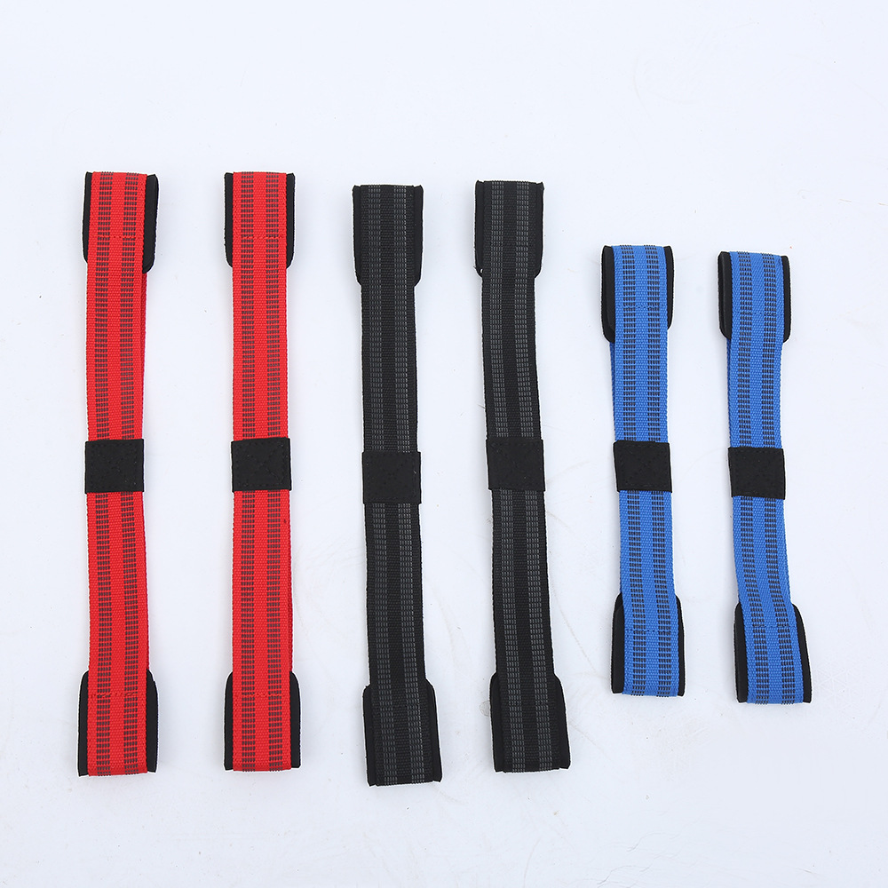 Sports wrist support strap, fitness resistance grip strap, squat weightlifting dumbbell training anti-slip wear-resistant resistance strap