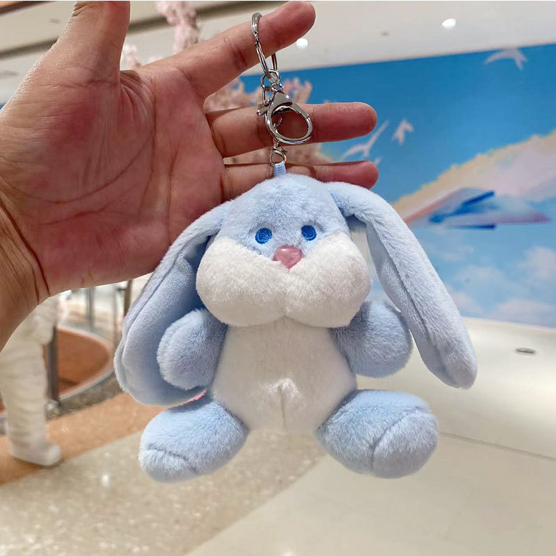 Colgante de felpa sanliou yugui perro llavero accesorios muñeca coolomi muñeca regalo juguete