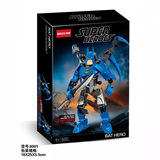 Мстители, герои, конструктор, игрушка для мальчиков, бэтмен, Халк, Железный Человек