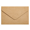 Retro square small fresh leather postcard, storage system, wholesale