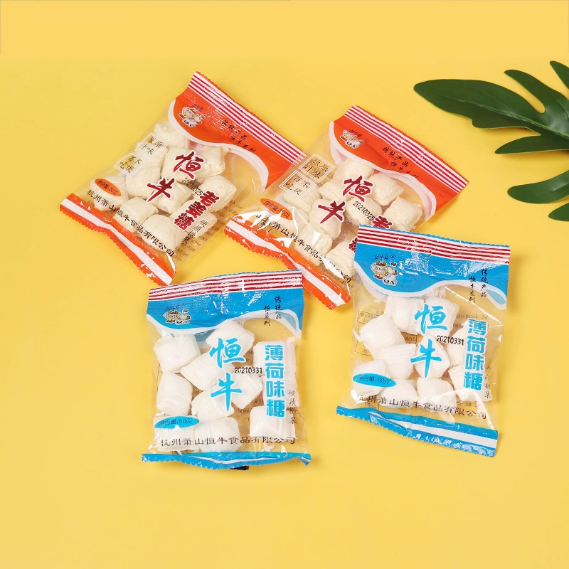 Hengniu Имбирная Конфета карамель Мятная сумка свежее дыхание в наличии для детского отдыха закуски Имбирные конфеты