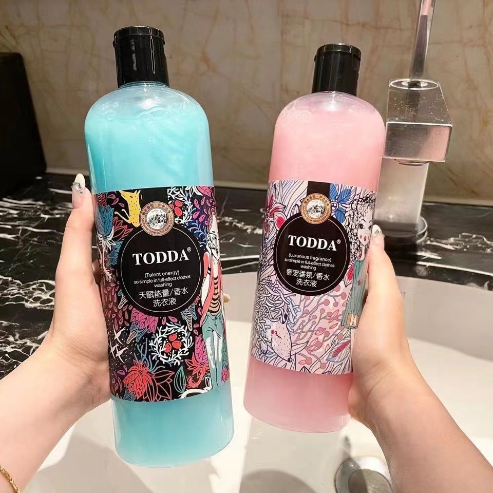 Tedai Perfume Fragrance Laundry Liquid 1L Pack Continuous Fragrance Softener Laundry Liquid Mild No Fluorescent Agent Spot