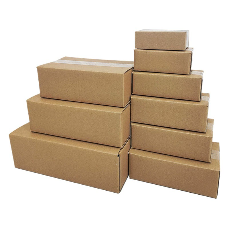 Гуанчжоу картонная фабрика полу-высокая коробка на складе почтовая Экспресс закаленная картонная логистическая упаковочная коробка оптом
