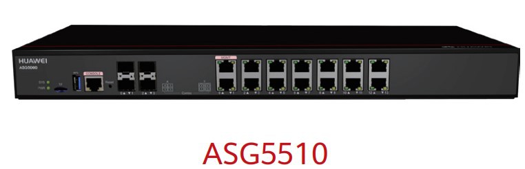 华为  ASG5510-AC 10GE+4Combo口 上网行为管理设备 企业网关