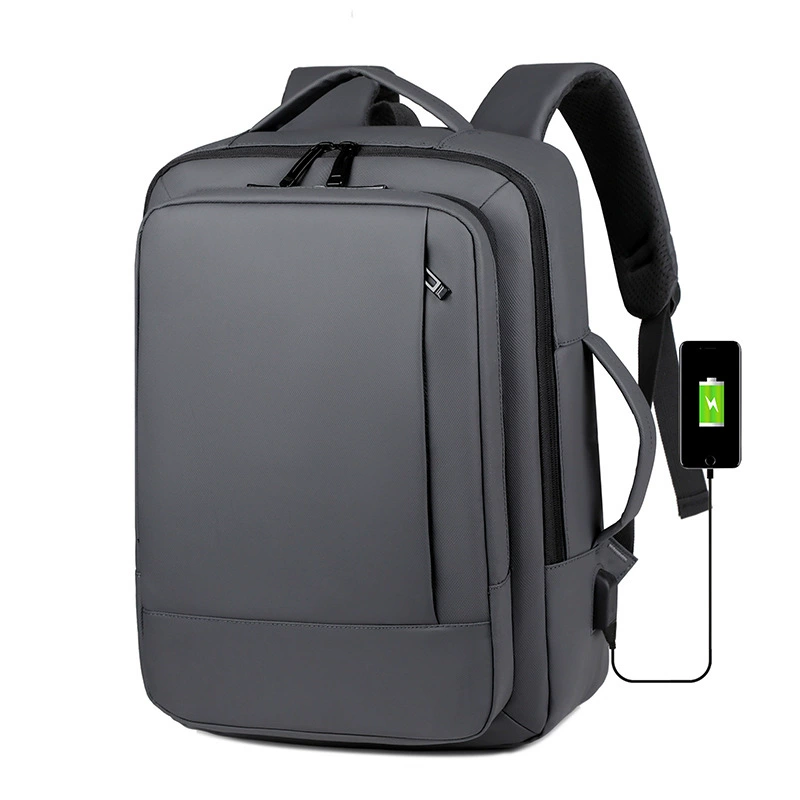 Backpack with usb charger, waterproof laptop, school bag for elementary school students, business version, for students