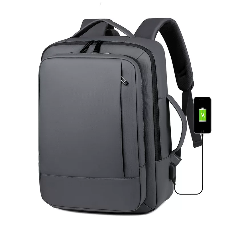 Backpack with usb charger, waterproof laptop, school bag for elementary school students, business version, for students