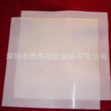 厂家供应冲切减震硅胶垫白色密封硅胶垫片透明硅胶垫片