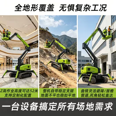Avtomobil fırlanan platformaları Work Vehicle with Rotating Telescopic