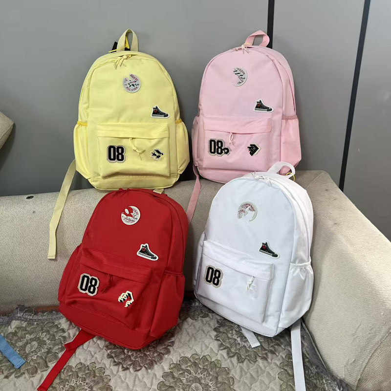 Backpack Korean Style New Model Junior High School Student Schoolbag Female Campus Backpack Classic Student Backpack Computer Bag Outdoor Travel