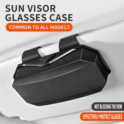 Cross-border car glasses holder, sun visor multifunctional card holder, car interior accessories collection, car glasses case